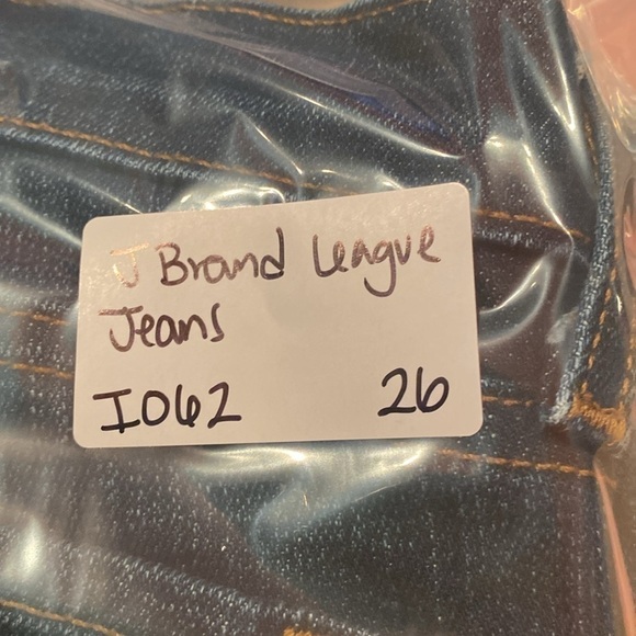 J Brand Jeans League Skinny Leg Dark Wash Size 26 - Picture 9 of 9